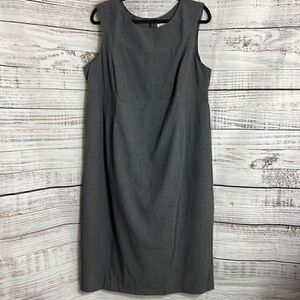 Liz lange maternity for target Dress Womens Sheath midi gray Career preppy NWT